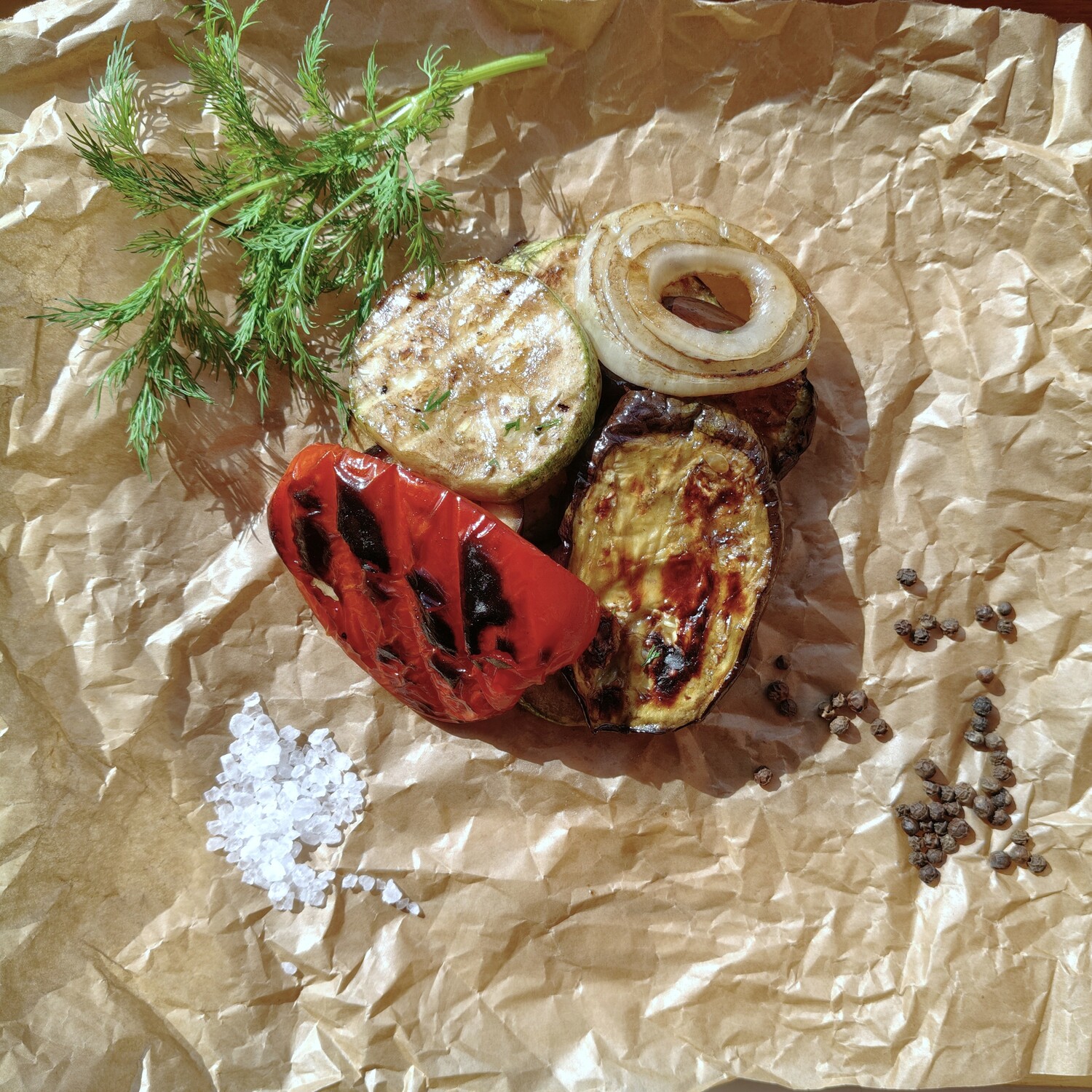 Овощи на гриле ≈ 200г Овощи на гриле ≈ 200г