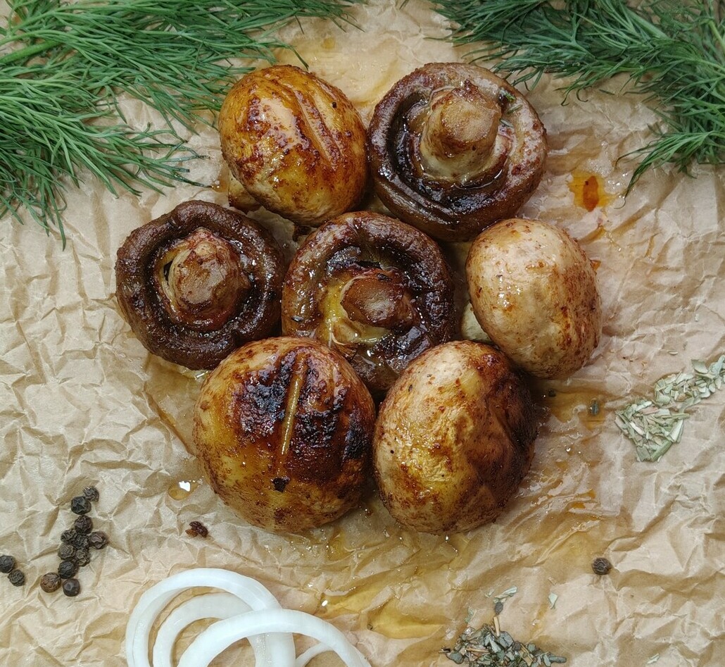 Грибы Шампиньоны ≈ 200г Грибы Шампиньоны ≈ 200г